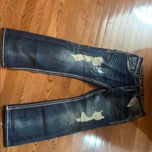 Rock revival new whit out tags